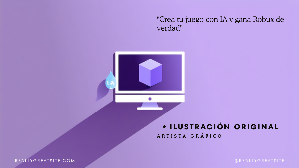 IA en Roblox Studio: cómo crear tu propio juego (y ganar Robux de verdad) aunque no sepas programar